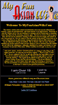 Mobile Screenshot of myfunasianwife.com